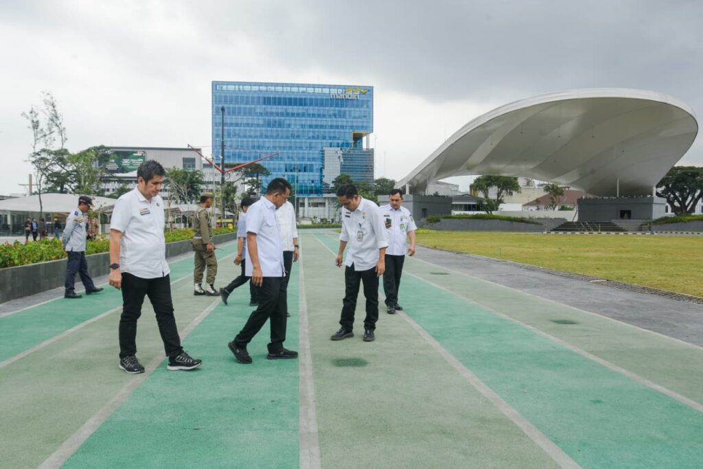 Revitalisasi Lapangan Merdeka Ditargetkan Selesai 10 Februari 2026, Zakiyuddin: Serap Banyak Tenaga Kerja