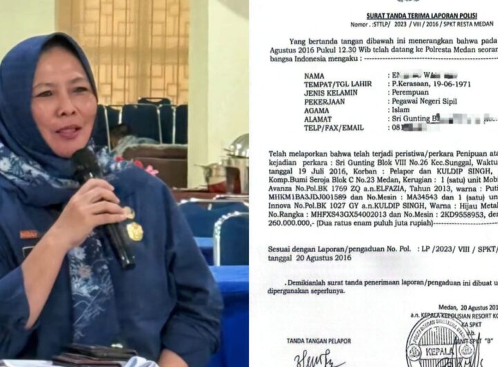 Luruskan Polemik, Plt. Camat Medan Kota EW Ternyata Korban Penggelapan Mobil, Bukan Pelaku!