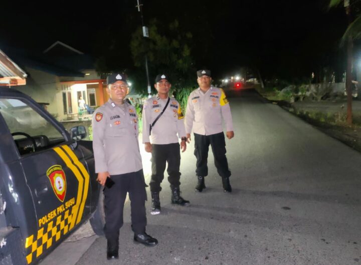 Polsek Pangkalan Susu Intensifkan Patroli Malam, Cegah Kejahatan 3C hingga Balap Liar