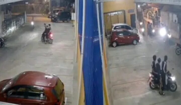 Geng Motor Serang Warga Jalan Ayahanda