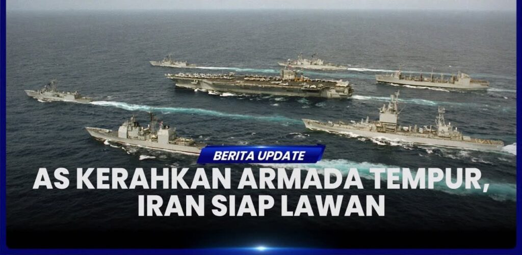 AS kerahkan armada tempurnya, Iran siap melawan