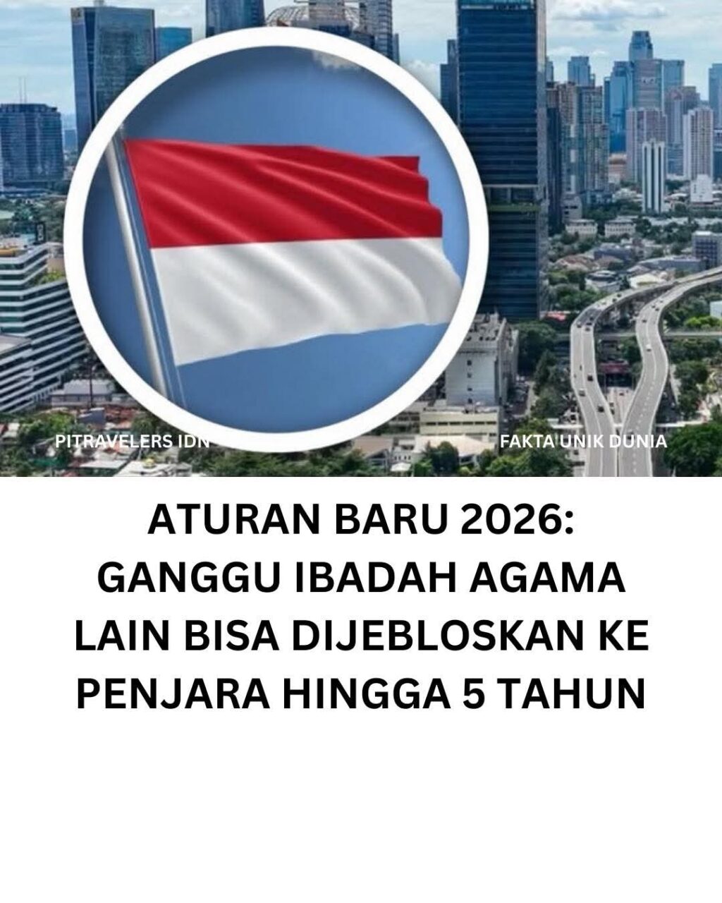 Pemerintah resmi berlakukan UU baru tentang keyakinan beragama