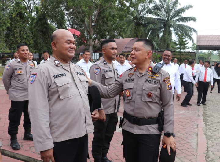 Wakapolres Langkat Sampaikan Atensi Kapolres dalam Apel Jam Pimpinan, Tekankan Disiplin dan Pelayanan Humanis