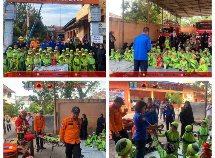 BPBD Binjai Kunjungi RA Pondok MAS Grand Marcapada Indah, Kenalkan Alat Keselamatan Usia Dini