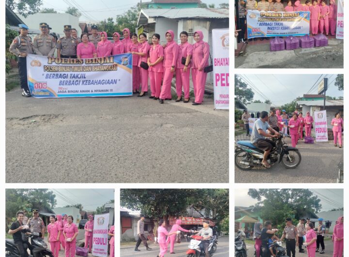 Polsek Binjai Timur Bagikan Ratusan Paket Takjil, Wujud Kepedulian dan Kedekatan dengan Masyarakat di Bulan Ramadan 1447 H