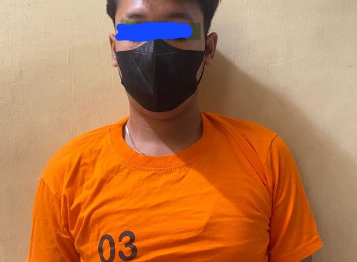 Terduga tersangka curanmor diamankan di Polsek Binjai Timur,dok(1/2/2006)