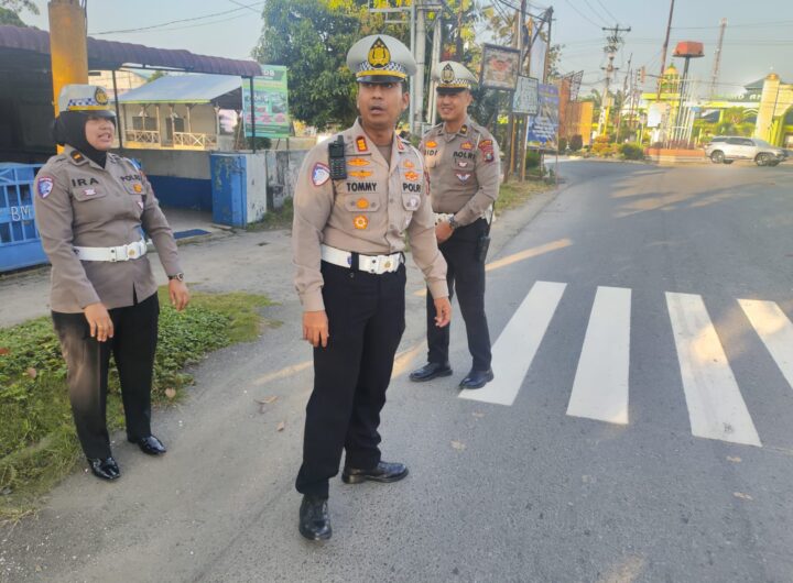 Satlantas Polres Langkat Kedepankan Pendekatan Humanis di Hari Pertama Operasi Keselamatan Toba 2026