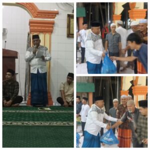 Kalaksa BPBD Binjai Hadiri Safari Ramadan Pemko di Masjid Amal, Perkuat Silaturahmi dan Kepedulian Sosial