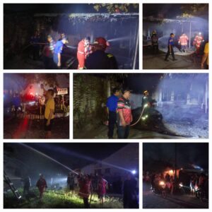 Api Berkobar di Sambi Rejo, Kalaksa BPBD Binjai Kerahkan Tim Pemadam