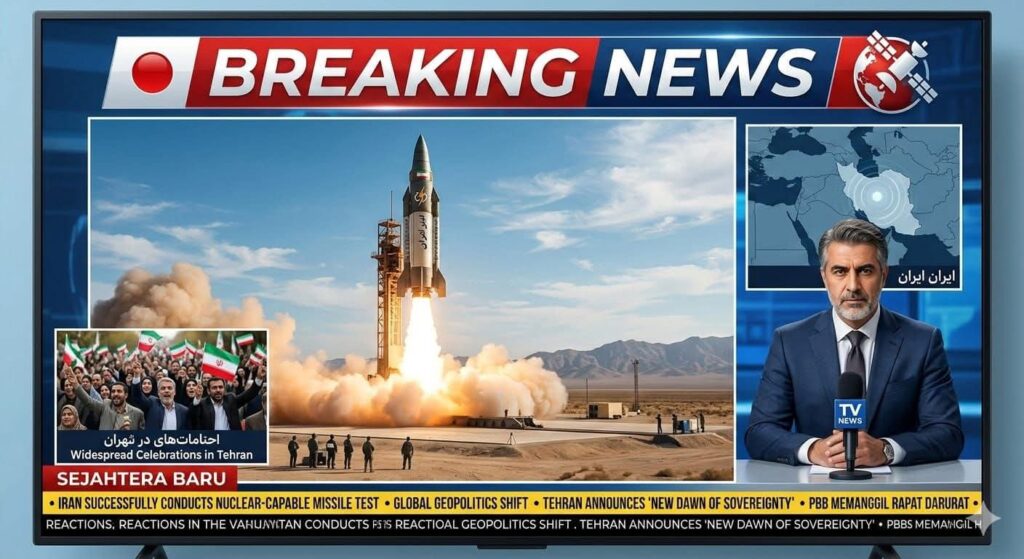 Iran Klaim Uji Teknologi Hulu Ledak, Verifikasi Internasional Masih Ditunggu