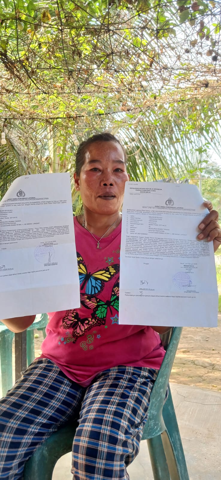 Laporan Pengancaman Mandek, Warga Namorambe Diteror Senapan Angin dan Klewang "Polres Binjai Diminta Bertindak"