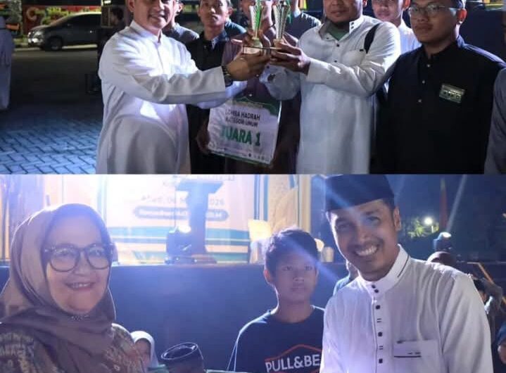 Kabag Kesra Pemko Binjai Ariandi Ayun Serahkan Hadiah Lomba Mewarnai di Penutupan Ramadhan Rakyat 