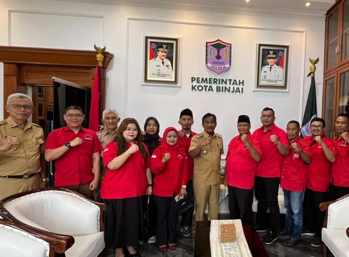 Wali Kota Binjai Terima Audiensi Pengurus Baru DPC PDI Perjuangan, Bahas Sinergi dan Perbaikan Benteng Kampung Tanjung