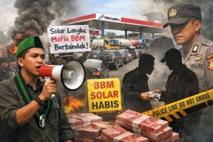 HMI Sumut Desak Aparat Usut Dugaan Mafia Solar di Marelan, Singgung Isu Bekingan Oknum APH