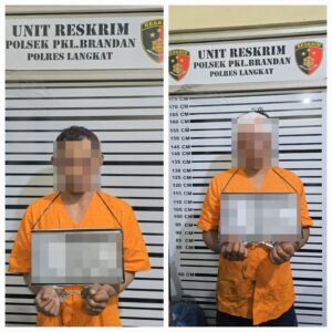 Polisi Bekuk Dua Pelaku Curanmor di Langkat, 6 Sepeda Motor Hasil Curian Diamankan