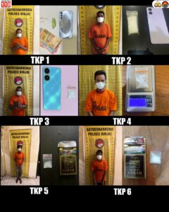 Ketegasan Kasat Narkoba Polres Binjai Berbuah Hasil, 6 Kasus Sabu Diungkap dalam Sepekan