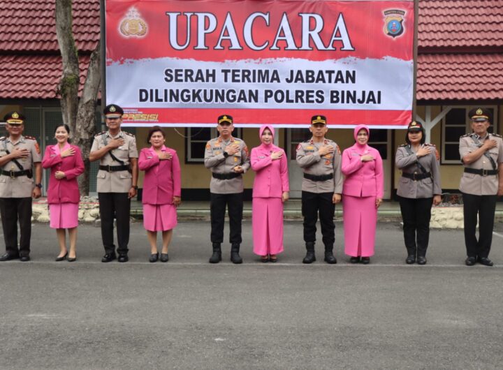 Mutasi PJU Polres Binjai, Kapolres Tegaskan Penyegaran Organisasi demi Kinerja Lebih Optimal