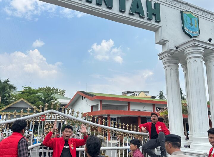 Wali Kota Binjai Tak Berani Hadir Saat Aksi Demo EK LMND di Kantor Pemko