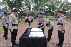 Mutasi Besar di Polres Langkat, Sejumlah Pejabat Kunci Berganti