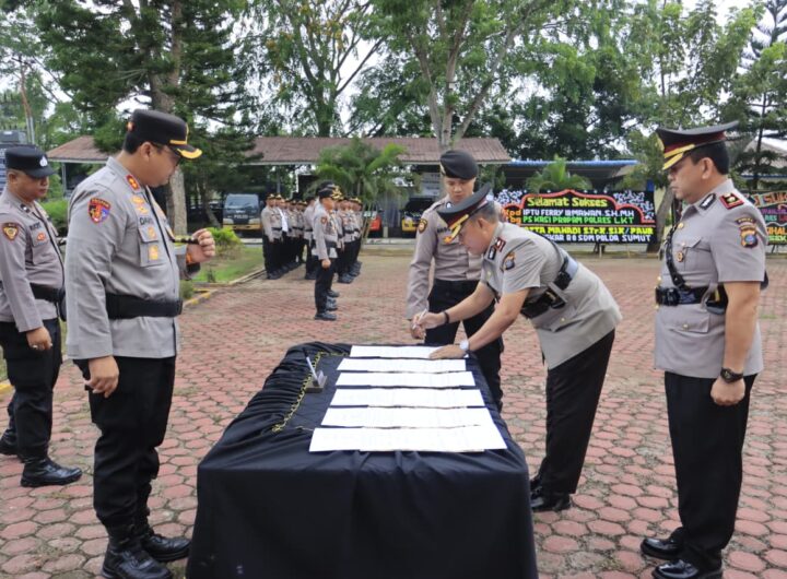 Mutasi Besar di Polres Langkat, Sejumlah Pejabat Kunci Berganti