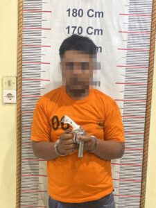 Todong Pelajar dengan Senpi Rakitan, Residivis Curanmor Diringkus Kurang dari 8 Jam