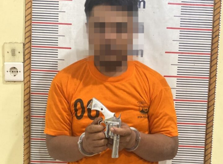 Todong Pelajar dengan Senpi Rakitan, Residivis Curanmor Diringkus Kurang dari 8 Jam