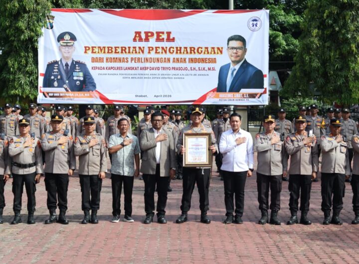Polres Langkat Terima Hadiah Komnas PA: Penanganan Kasus Viral Berbasis Restorative Justice Jadi Sorotan Nasional