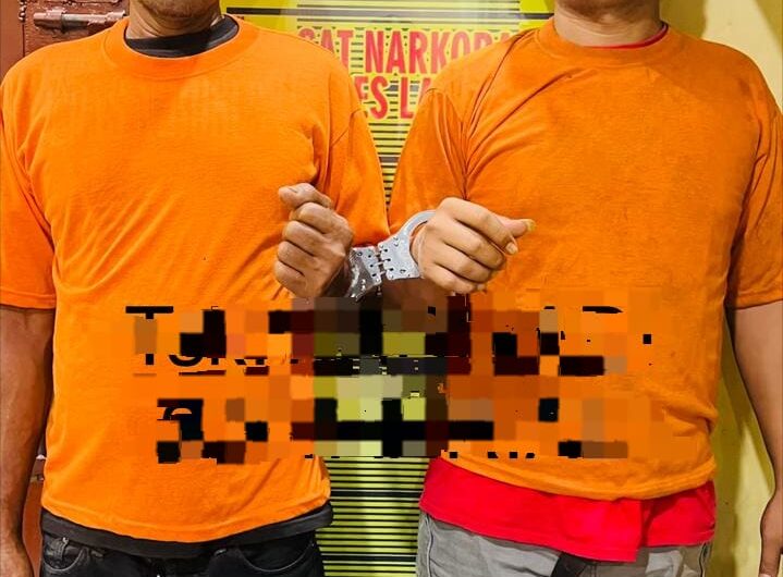 Gerebek Sarang Sabu di Hinai, Sat Narkoba Polres Langkat Ringkus Dua Pelaku