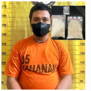 Kejar-kejaran di Binjai Barat, Pria Pembawa 202 Gram Sabu Diringkus Polisi