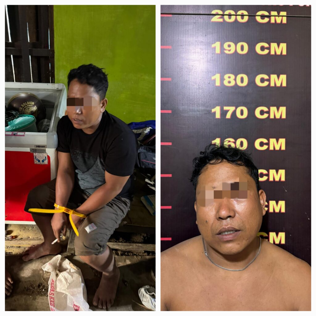 Polsek Tanjung Pura Bongkar Dugaan Peredaran Sabu, Pria 38 Tahun Ditangkap dengan Senjata Samurai
