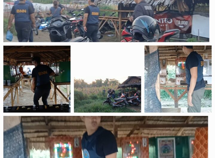 BNNK Binjai Gerebek Sarang Narkoba dan Judi di Mencirim, Puluhan Pengguna Kabur Tinggalkan Motor