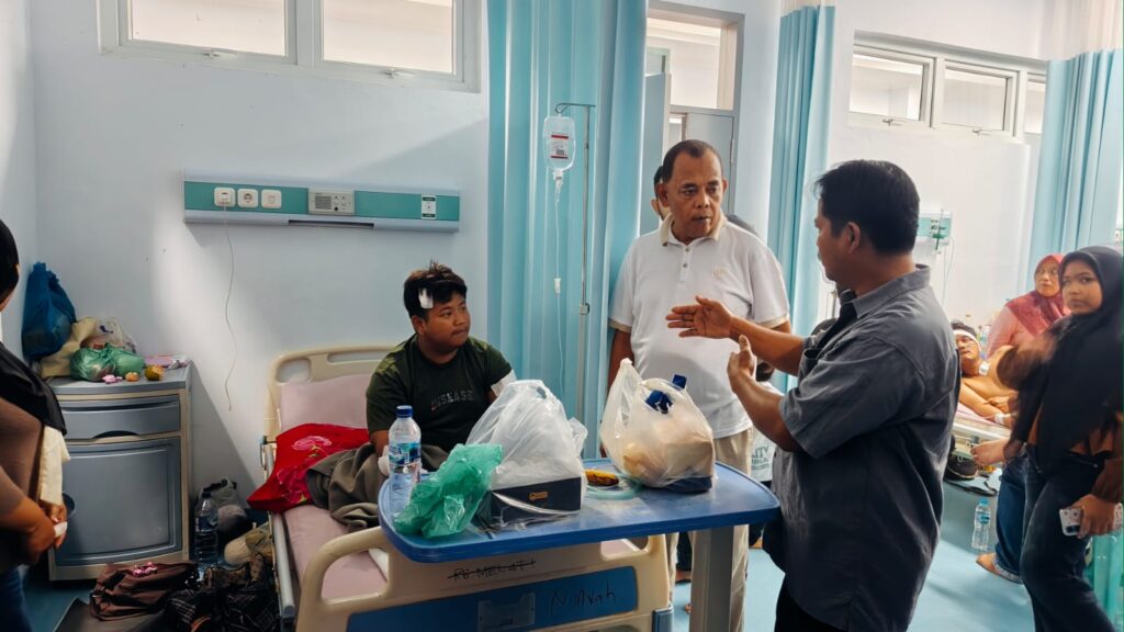 Aksi Nyata Ucok Aang: Tanggung Biaya Korban Begal Sadis di Binjai, Jamin Hak Ujian Tetap Aman