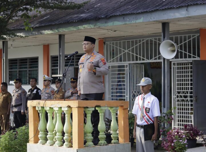 Kapolres Langkat Turun ke Sekolah: Tanamkan Disiplin, Anti Bullying dan Waspada Hoaks di SMAN 1 Hinai
