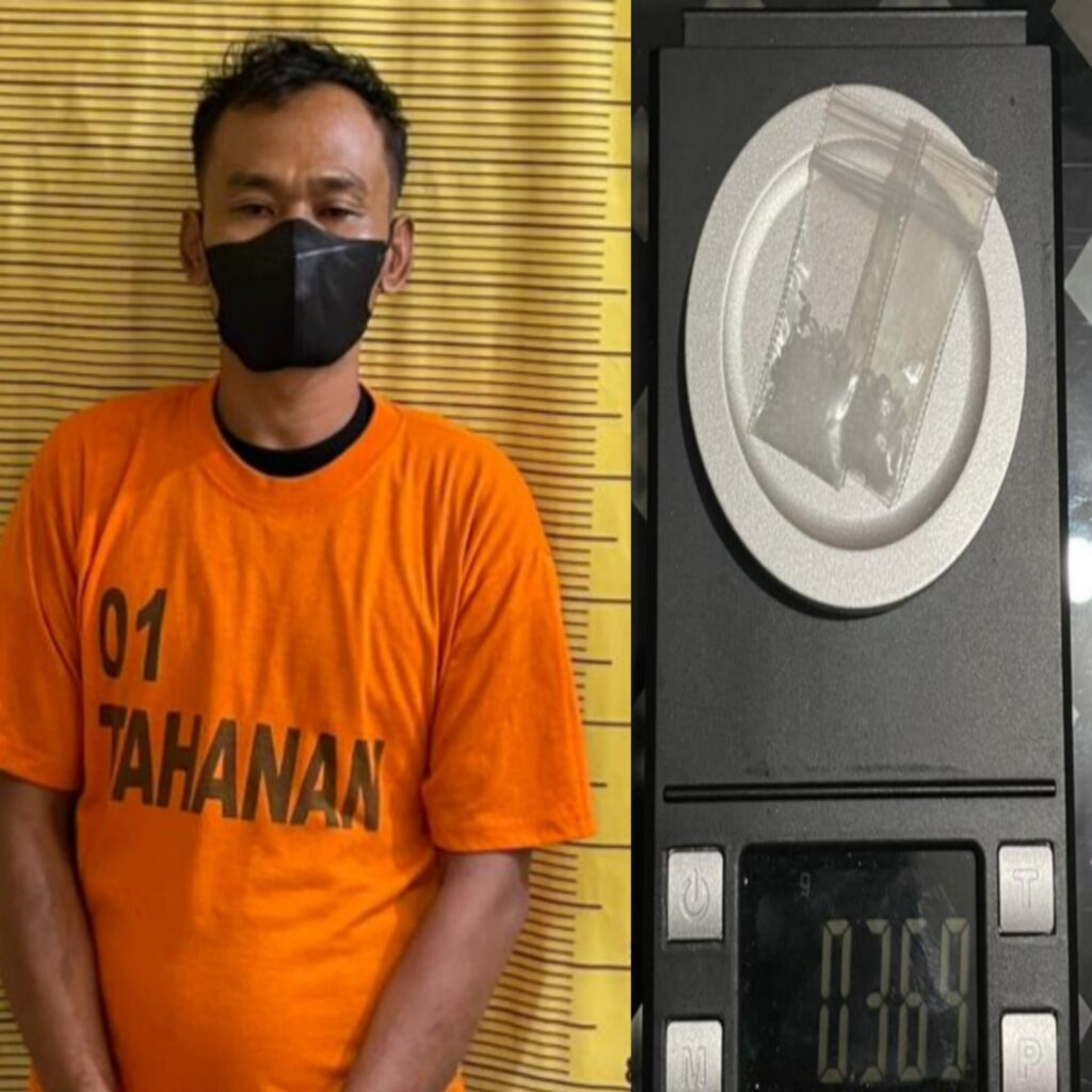 Tak Ada Ampun! Satnarkoba Polres Binjai Ringkus Residivis Pengedar Sabu di Hamparan Perak