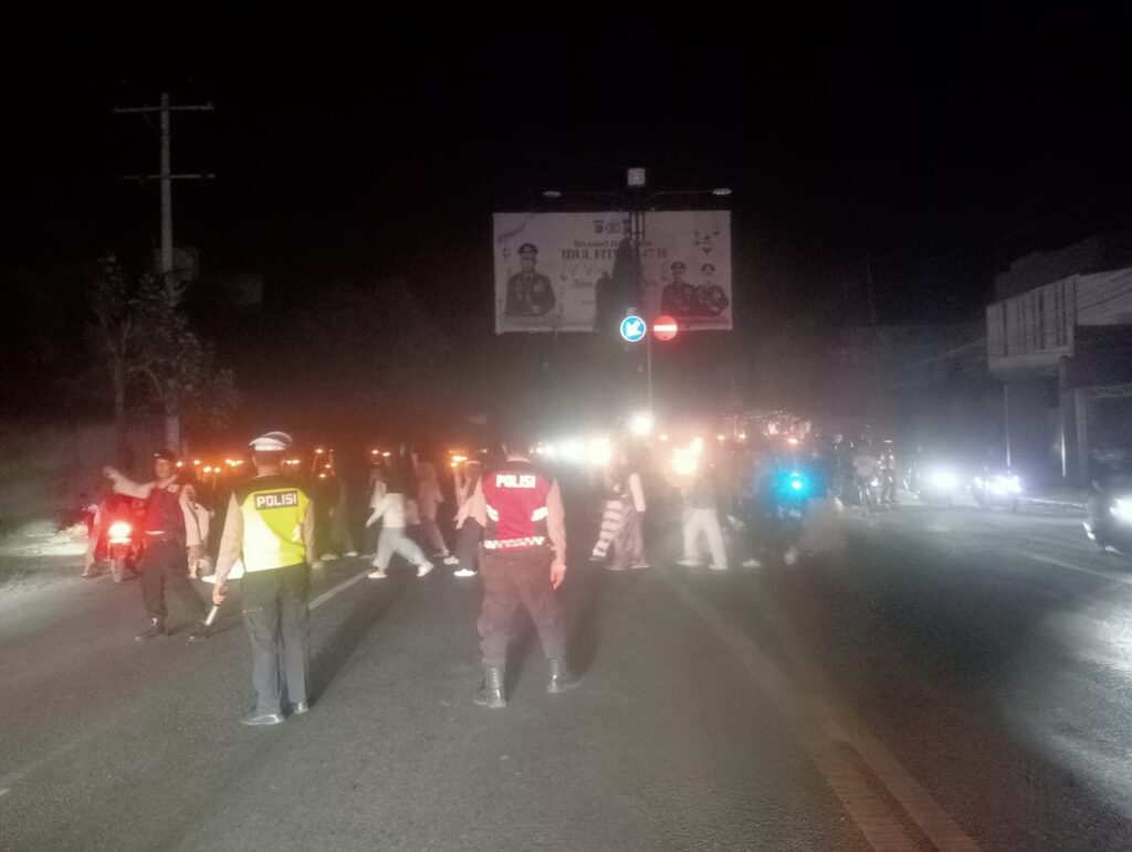 Blackout Sumatera, Polres Langkat Tingkatkan Patroli Intensif: Antisipasi Kejahatan di Tengah Gelap