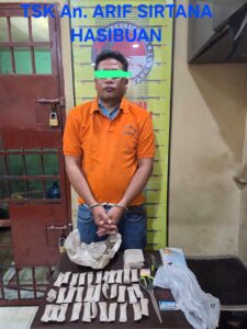 Digedor Dini Hari, Polisi Tangkap Pria 42 Tahun di Stabat dengan Puluhan Paket Ganja Siap Edar