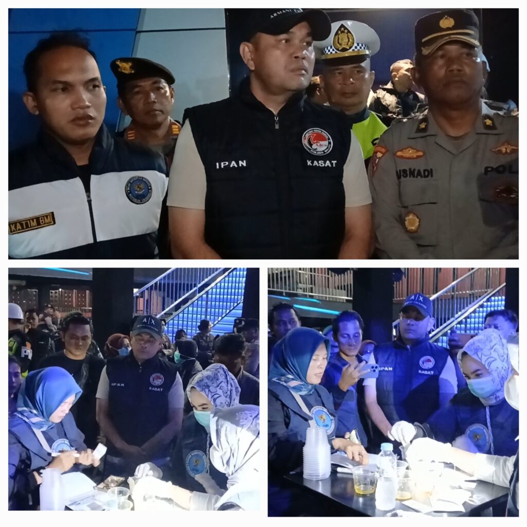 Kasat Narkoba Pimpin Langsung Razia Gabungan di Dua Titik Sekaligus Diskotik Binjai.