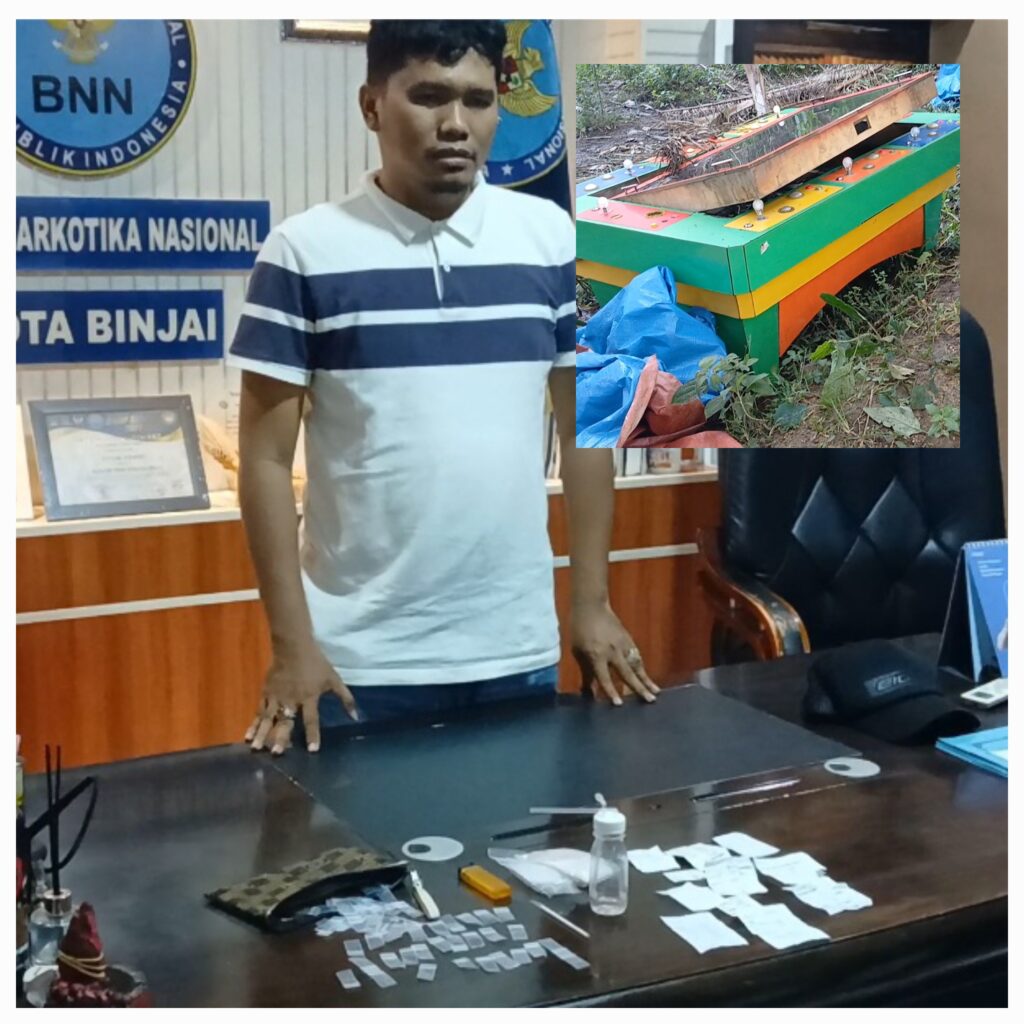 Barak Narkoba di Binjai Digerebek, Terduga Pemilik Sudah Dikantongi BNNK