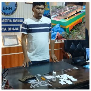 Barak Narkoba di Binjai Digerebek, Terduga Pemilik Sudah Dikantongi BNNK