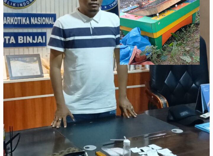 Barak Narkoba di Binjai Digerebek, Terduga Pemilik Sudah Dikantongi BNNK