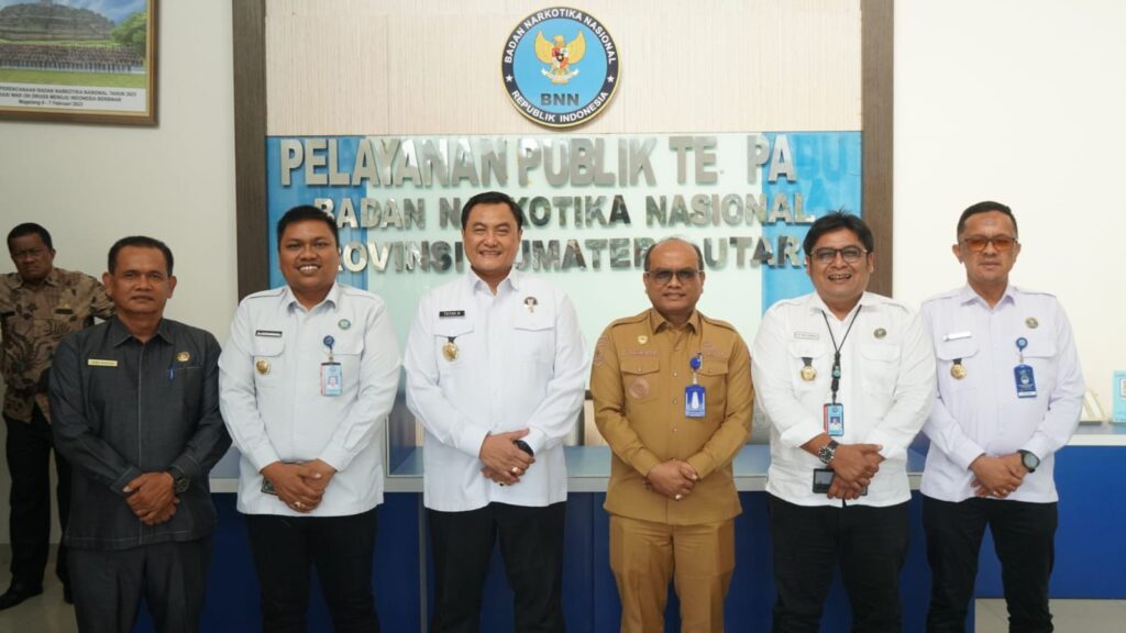 Kepala BNNK Binjai Hadiri Penandatanganan ULT P4GN, Perkuat Sinergi Pemberantasan Narkoba di Sumut