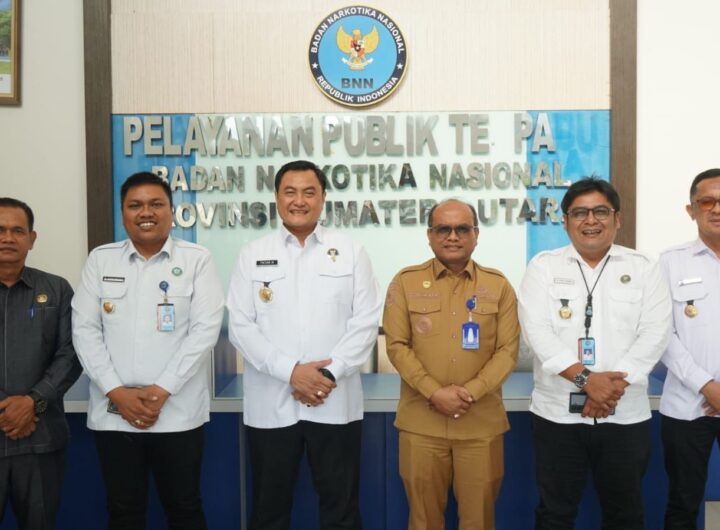 Kepala BNNK Binjai Hadiri Penandatanganan ULT P4GN, Perkuat Sinergi Pemberantasan Narkoba di Sumut