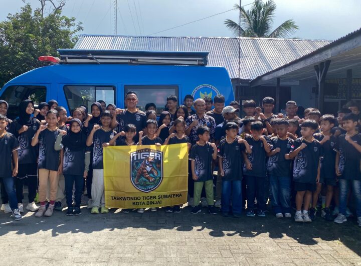 Lepas Atlet Taekwondo ke Kejuaraan Sumatera Nasional, Kepala BNNK Binjai: Prestasi Adalah Senjata Melawan Narkoba