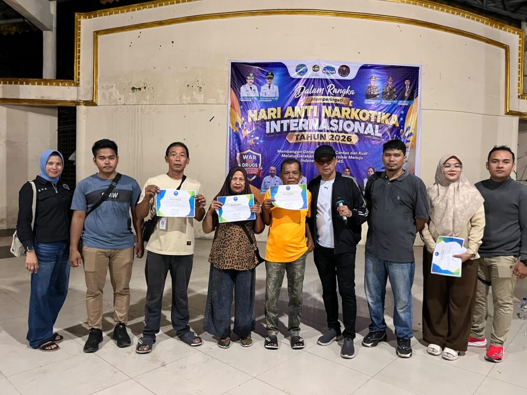HANI 2026 di Binjai: Dua Juru Parkir Positif Narkoba, BNN Tegaskan Pencegahan dan Rehabilitasi Jadi Prioritas