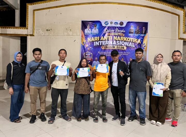 HANI 2026 di Binjai: Dua Juru Parkir Positif Narkoba, BNN Tegaskan Pencegahan dan Rehabilitasi Jadi Prioritas