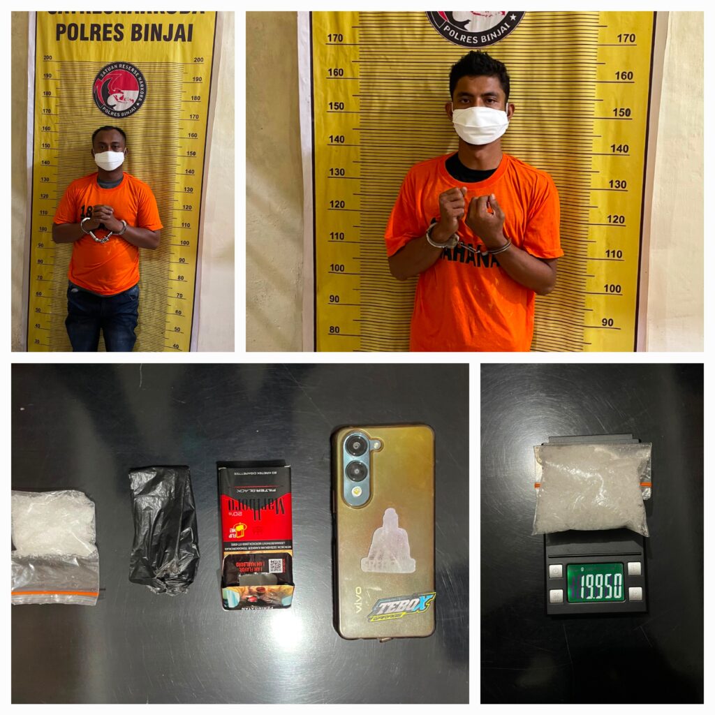 Perintah Cepat Kasat Narkoba Berbuah Hasil, Satnarkoba Gagalkan Peredaran Hampir 20 Gram Sabu, Dua Terduga Pengedar Dibekuk