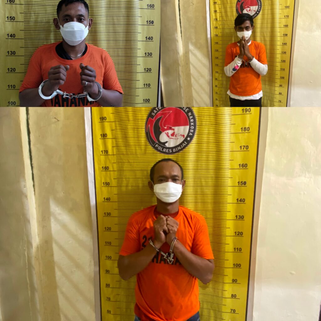 Tak Ada Ampun! Satresnarkoba Polres Binjai Ringkus 4 Pengedar Sabu dalam Semalam, Jaringan Terus Diburu