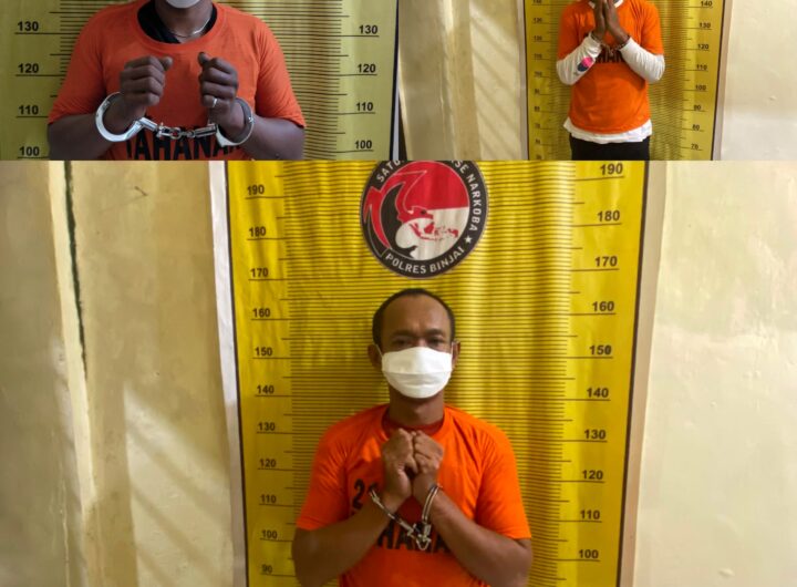 Tak Ada Ampun! Satresnarkoba Polres Binjai Ringkus 4 Pengedar Sabu dalam Semalam, Jaringan Terus Diburu