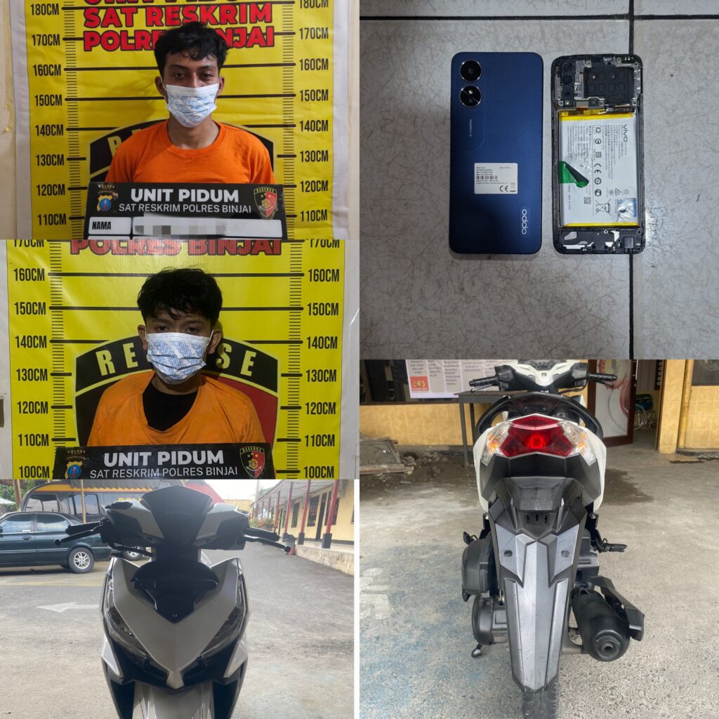 Begal Sadis Todong Pelajar dengan Kampak di Binjai Timur Akhirnya Dibekuk, Polres Binjai Tegaskan Tak Ada Ruang bagi Penjahat Jalanan