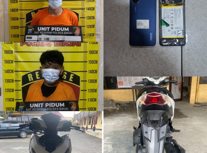 Begal Sadis Todong Pelajar dengan Kampak di Binjai Timur Akhirnya Dibekuk, Polres Binjai Tegaskan Tak Ada Ruang bagi Penjahat Jalanan